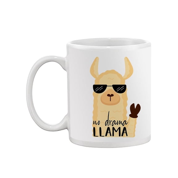 No Drama Llama Mug - SPIdeals Designs,