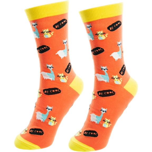 Pavilion Gift Company - No Drama Llama - S/M Unisex Cotton Blend Sock