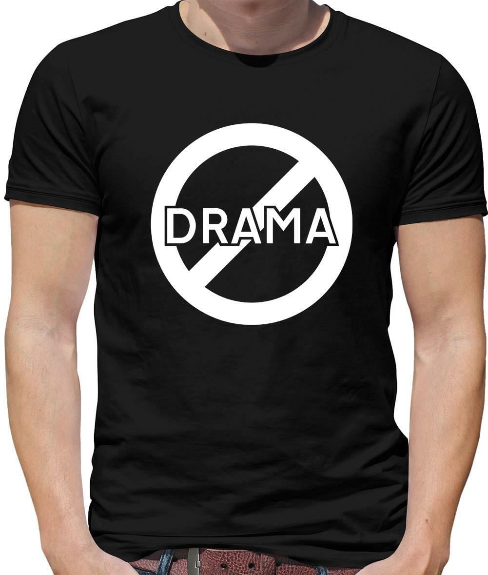Laugh Riddle No Drama Mens T-Shirt - Chill - Relax - Joke - Funny - Gift - Walmart.com