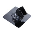 thumbnail image 1 of No Drill Adhesive Shower Head Holder, Adjustable Wall Mount Bracket for Handheld Shower, Black, 1 of 4