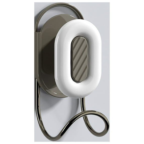 No-Drill Adhesive Towel Rack Hook-Heavy Duty Traceless Wall Mount for Kitchen & Bathroom 12.4" Iron Hook No Screws No Holes No Works on Tile,Glass,Mirror & More