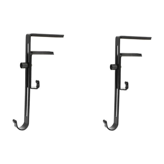 No-Drill Adjustable Mantel Hanger for Garland and Stockings, Heavy Duty Metal Fireplace Hook for Christmas Decor, Tool-Free Installation for Indoor Holiday Displays(B)