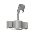 thumbnail image 1 of No Drill Adjustable Shower Bracket - Universal 360° Rotating Holder for Bathroom/Camping/Gym, 4.72in Plastic Shower Head Mount (Gray)​, 1 of 6