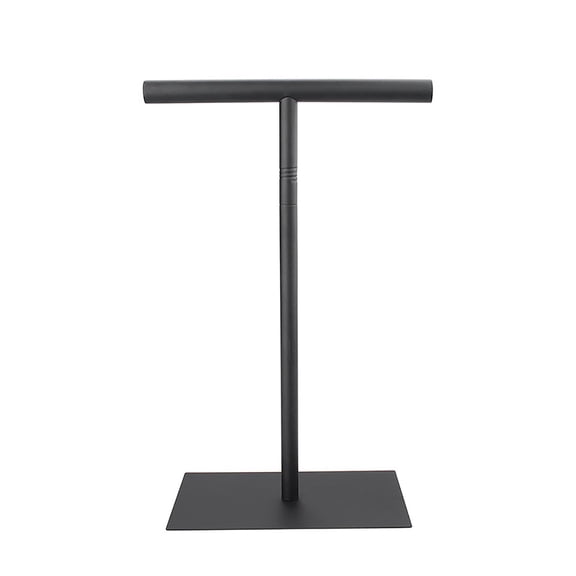 No Drill Bathroom Countertop Towel Rack Construction Easy Installation Space Saving Solution Ideal for Hotel Home Spa Black 35.8x23.2x12cm