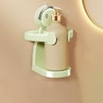 thumbnail image 1 of No-Drill Bathroom Shelf,Waterproof Shampoo Rack,Adhesive-Free Soap Dispenser Rack,Wall-Mounted Bath Accessory Shelf,Bathroom Organizer,Suction Cup Storage Rack,Shampoo Bottle Holder Storage, 1 of 8
