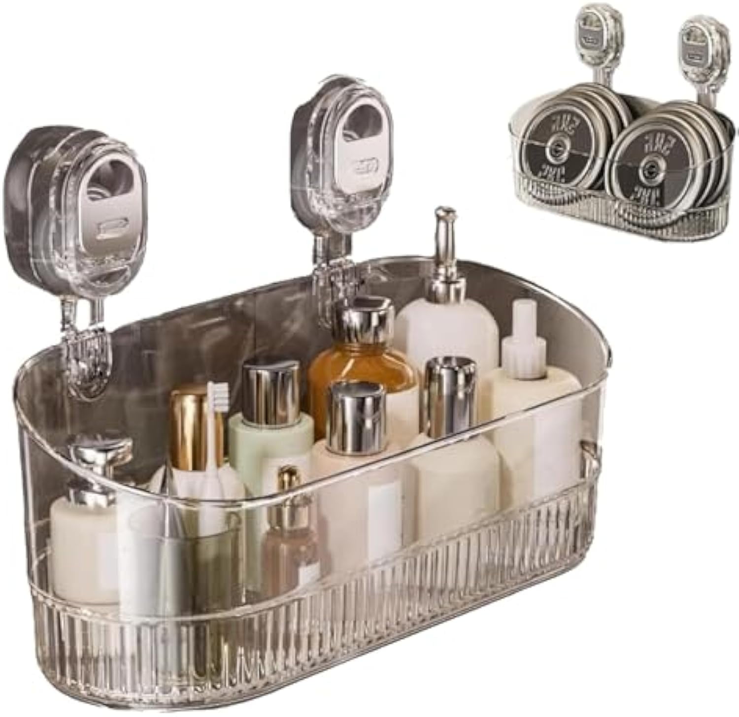 Suction Storage No Drill Bathroom Suction Storage Box, Suctions Cup Storages, Bathroom ...