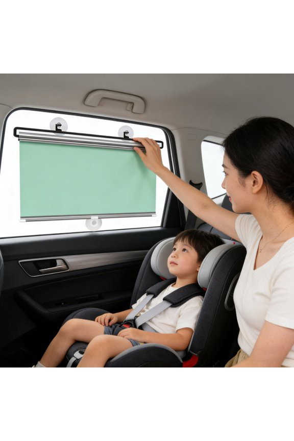 No Drill Blackout Window Roller Shades Light Blocking Cordless Roller Curtain Drapery for Privacy and Soft Light Control Easy Install Window Covering