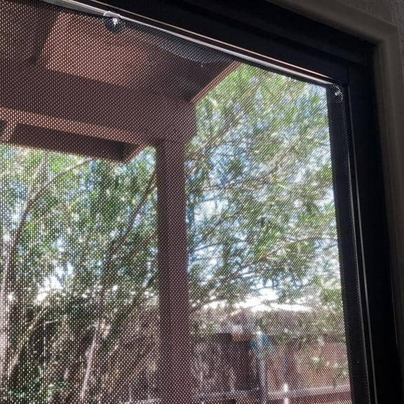 No Drill Cordless Light Filtering Window Shade with Suckers, 63" W x 118" L for Car Office Home Outdoor and Indoor