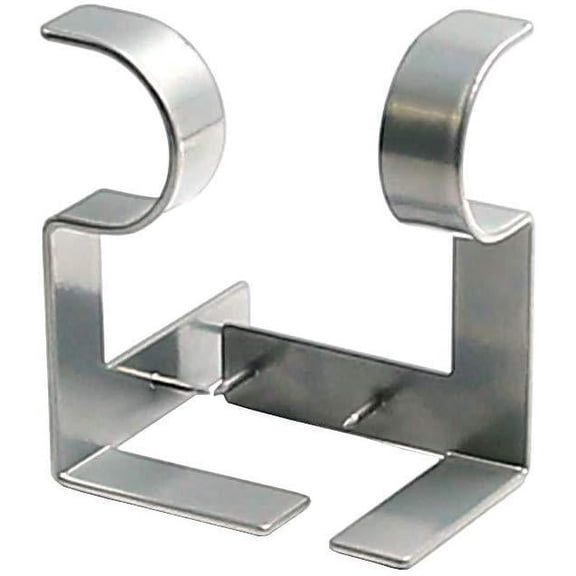No Drill Curtain Rod Bracket, Bracket Hang Curtain Rod Holders Single Hook Right Into Window Frame Decor