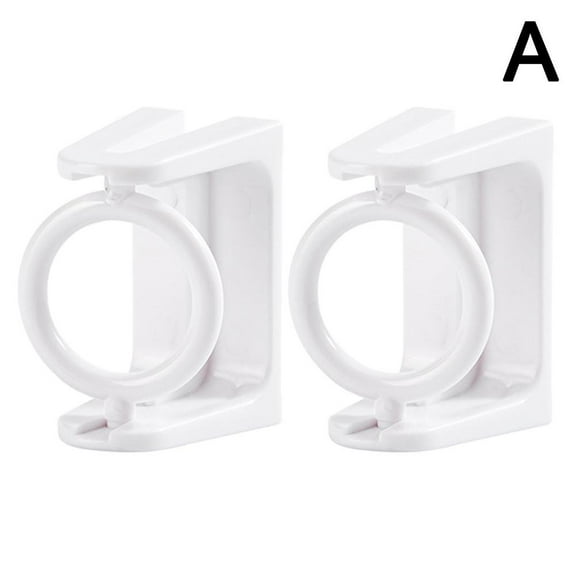 No Drill Curtain Rod Brackets No Drilling Self Adhesive Rod HolderHooks M7A8