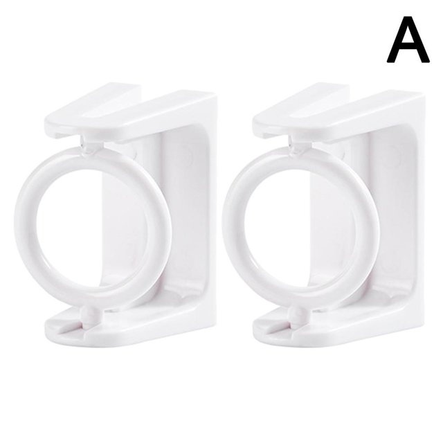 No Drill Curtain Rod Brackets No Drilling Self Adhesive Y7G2 Curtain A