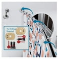 No Drill Curved Shower Rod Secure Mount Patented For Tile, Stone