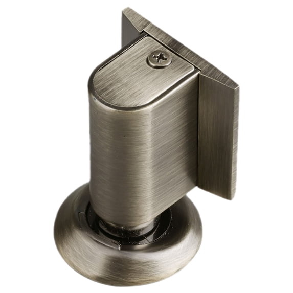 No Drill Door Stopper, Strong Magnetic Door Catch for Bottom of Door, Heavy Duty Wall Protector for Home Silver2 (1Pcs)