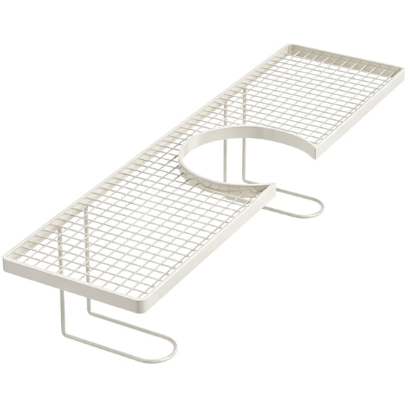 No Drill Freestanding Faucet Shelf Over Sink Storage Rack Tool Free Organizer For Bathroom And Kitchen Countertop
