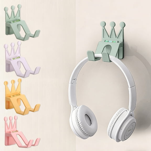 No-Drill Game Controller Stand - Gradienter Design for Headphones & Phone Storage, Durable Desktop Organizer, Perfect 2026 Storage Organizer, Valentine's Day & Easter Gaming Setup Accessory, Pink