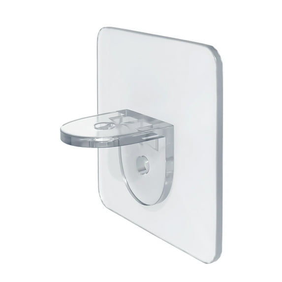 No-Drill Installation Bracket, Non-Marking Adhesive Shelving Support, Dependable Load-Bearing Design, Perfect for Kitchens and Bedrooms, Ideal for Home Organizers