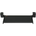 thumbnail image 1 of No-Drill Keyboard Tray Under Desk, 26.8x11 Inch Slide-Out Mouse Tray with Heavy-Duty C-Clamp Mount for Home & Office (Black), 1 of 11