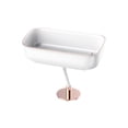 thumbnail image 1 of No Drill Over Sink Shelf with Multi-Angle Arm for Kitchen Counter Organization White, 1 of 5