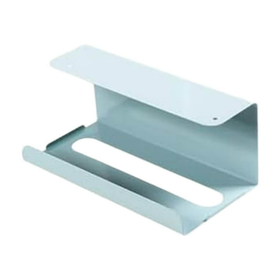 No-Drill Paper Towel Holder, Paper Towel Organizer, Under Cabinet and Over Door Mount Dispenser, Metal Kitchen Bathroom Organizer with Tool Free Installation