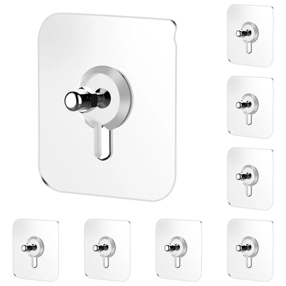 No Drill Screw Stickers 2026 New Nail Free Stickers For Walls Adhesive Hooks Without Nails Adhesive Wall Mount For Bathroom Home Kitchen
