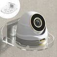 thumbnail image 1 of No-Drill Security Camera Wall Mount Bracket | Easy Installation for Home Monitor, Baby Camera & Mini Speaker | White or Clear Plastic Mount with Strong Adhesive, 1 of 6