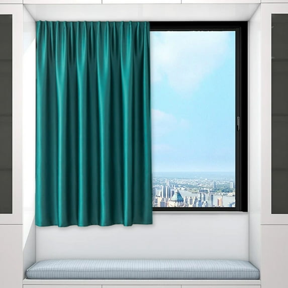 No Drill Self-Adhesive Window Blackout Curtain Shade | Light Blocking, Noise Reducing & Heat Insulation | 100x120 cm for Bedroom, Nursery & Office