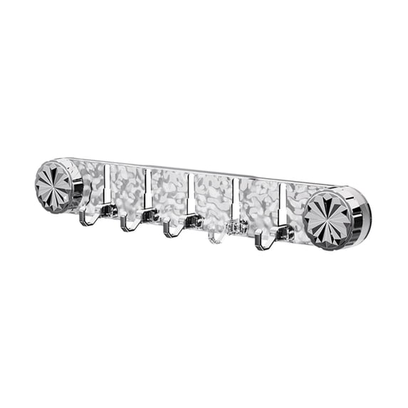 No Drill Suction Cup Hooks Long Design for Towels Strong on Tile Glass Wall Mount Ideal for Bathroom Kitchen Storage