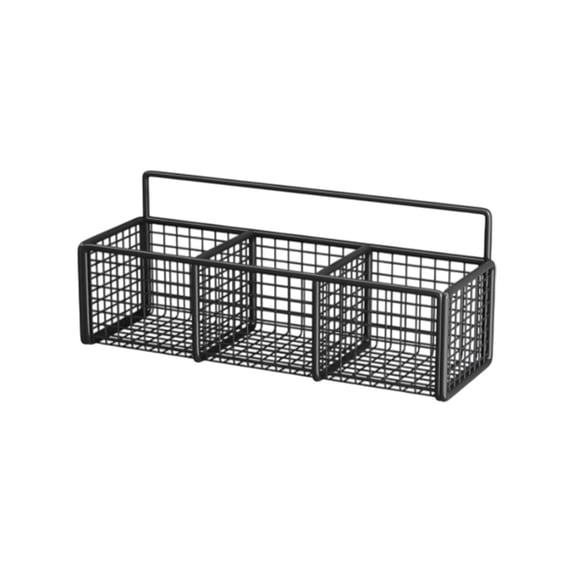 No-Drill Wall Mounted Ginger and Garlic Basket, Kitchen Storage Box with Ventilation Holes, Draining Vegetable Organizer for Onions and Potatoes, Handy Spice Storage Helper