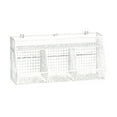 thumbnail image 1 of No Drill Wall Mounted Kitchen Storage Basket Organizer, Spice Rack Hanging Shelf for Pantry, Bathroom, Space-Saving Metal Storage Solution, 1 of 6