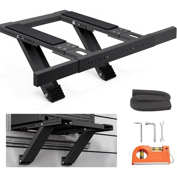 No-Drill Window AC Bracket, Air Conditioner Support Holds Up to 300LBS