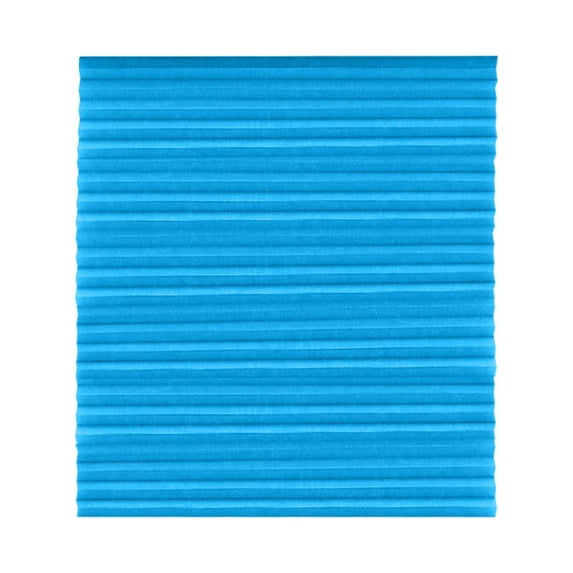 No Drill Window Blinds, 35X59 In, Adhesive Blinds, Temporary Shades, Uv Blocking Window Film, Blue, Privacy Coverage, 1 Pc