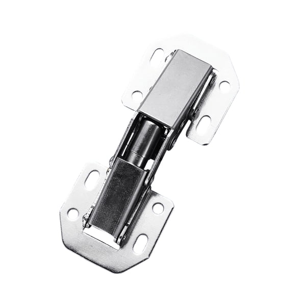 No Drilling Hinge Installation Grinding Head For Cabinet Door Concealed Hardware Adjustment Universal Stainless Steel Thickened Bridge Hinge Design