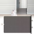 thumbnail image 1 of No Drilling Retractable Pet Gate, Wide Dog Safety Gate for Doorways Stairs, Easy Installation Indoor Outdoor Puppy Fence, 1 of 6
