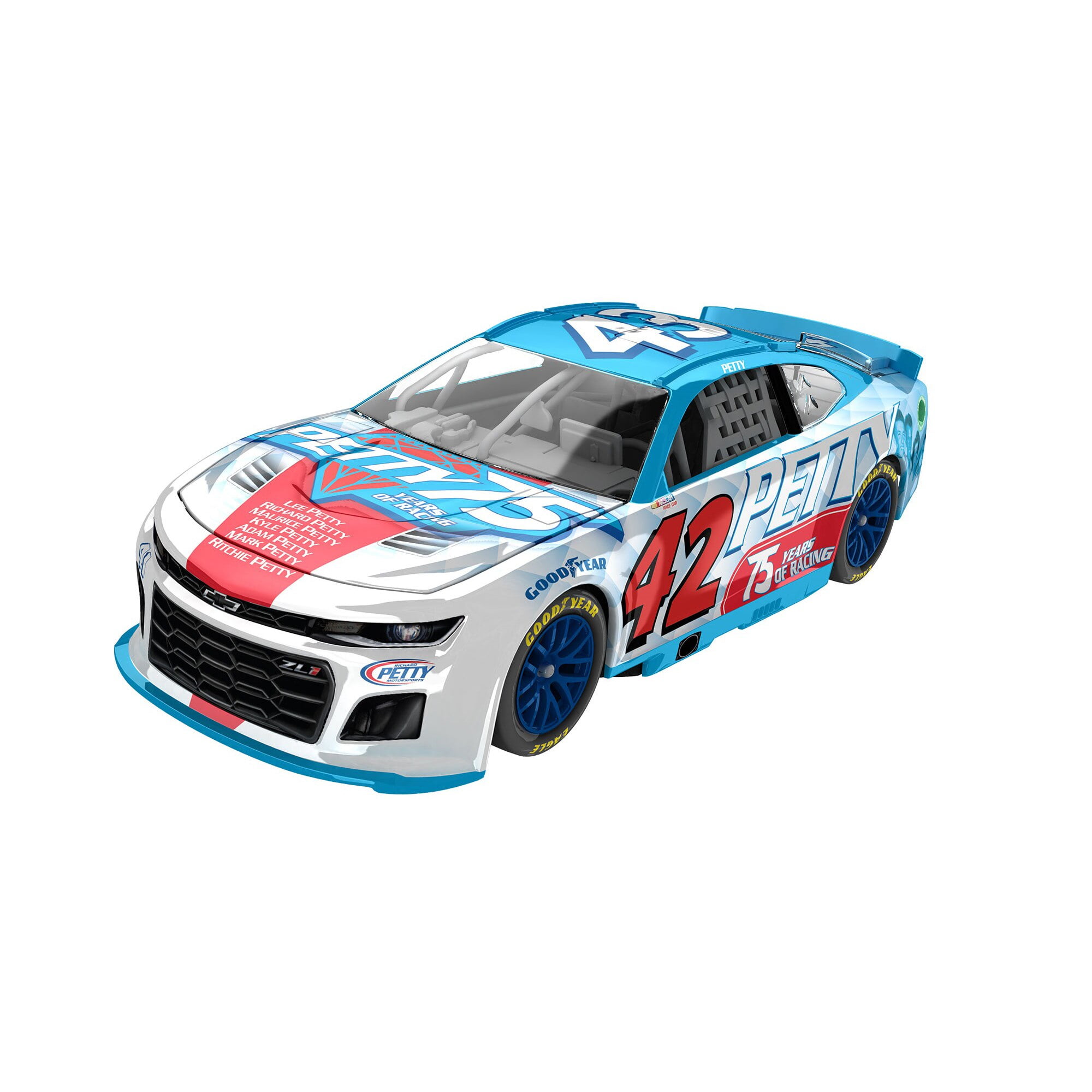 Lionel Racing NASCAR Authentics Petty Family 2024 Petty 75th Anniversary Fantasy 1:64 Scale HT Die-cast Car