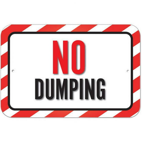 No Dumping Sign