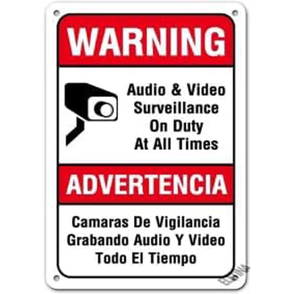No Dumping - Violators will be Prosecuted Sign, 12"x 8" Metal Signs For Outdoor & Indoor