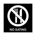thumbnail image 1 of No Eating Signs, 1 of 1