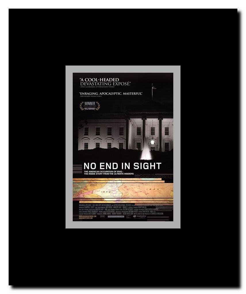 No End in Sight Framed Movie Poster