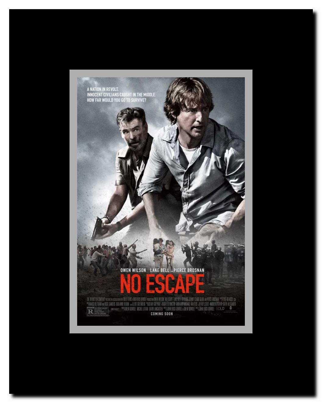 No Escape Framed Movie Poster