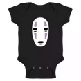 thumbnail image 1 of No Face Kaonashi Nerd Apparel Geek Baby Bodysuit Cute Baby Onesie, BABY BODYSUIT LAT 4424, 1 of 3
