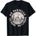 thumbnail image 1 of No Farmers No Food No Future T-Shirt Black 4X-Large, 1 of 4
