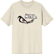No Fear Classic Logo Adult Natural Crew Neck Short Sleeve Tee-Medium