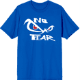 thumbnail image 1 of No Fear Classic Logo Adult Royal Blue Crew Neck Short Sleeve Tee-Large, 1 of 2