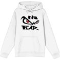 thumbnail image 1 of No Fear Classic Logo Adult White Long Sleeve Hoodie-Large, 1 of 3