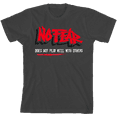 thumbnail image 1 of No Fear "Does Not Play Well with Others" Youth Charcoal Crew Neck Short Sleeve Tee-Medium, 1 of 2