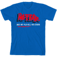 thumbnail image 1 of No Fear "Does Not Play Well with Others" Youth Natural Crew Neck Short Sleeve Tee-XXL, 1 of 2