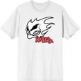 thumbnail image 1 of No Fear Fire Skull Logo Adult White Crew Neck Short Sleeve Tee-XL, 1 of 2