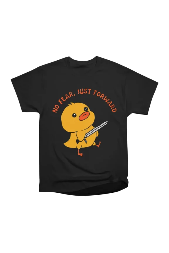 No Fear Just Forward T-Shirt Tee Gift For Him Merch For Her Apparel For Friend