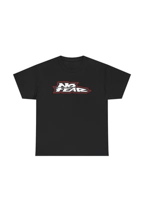 No Fear Lifestyle 90s Gaming Skate Racing Sports T Shirt Black Cotton Tee