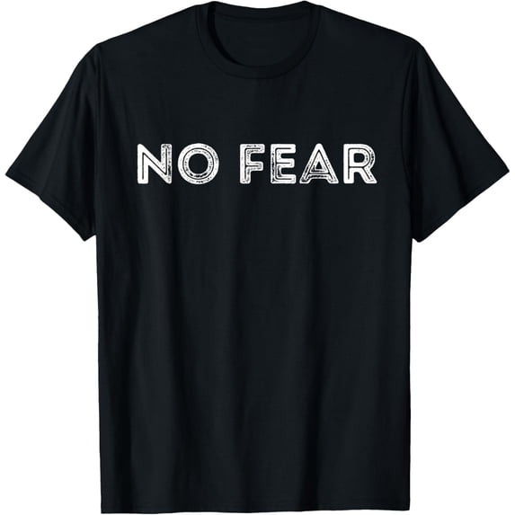 No Fear Vintage Gift T-Shirt men and women can wear, black, white, gifts